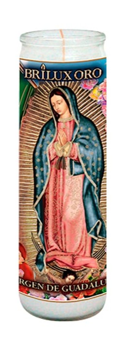 Veladora Vigen Brilux Oro